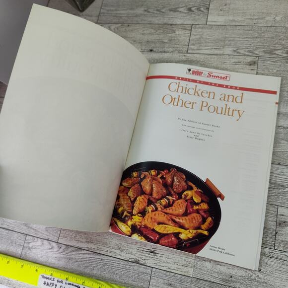 Weber Sunset Chicken and Other Poultry Cookbook Grill by the Book BBQ Grilling - Picture 3 of 14